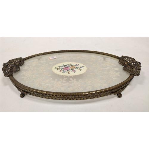 OVAL VANITY TRAY