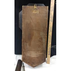 ANTIQUE JAPANESE WALL CLOCK PROJECT - HAS KEYS, NO PENDULUM