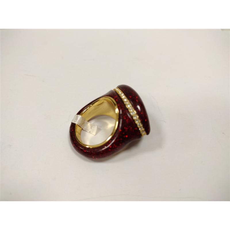KURT GEIGER LONDON RESIN LIPS RING