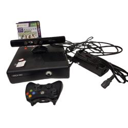 XBOX 360 AND THREE DISCS
