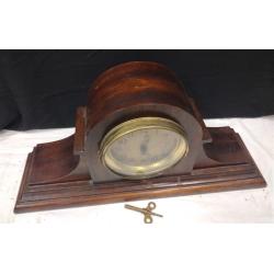 SETH THOMAS PROJECT CLOCK HAS KEY & PENDULUM