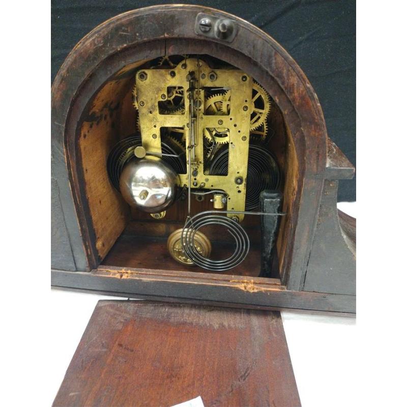 SETH THOMAS PROJECT CLOCK HAS KEY & PENDULUM