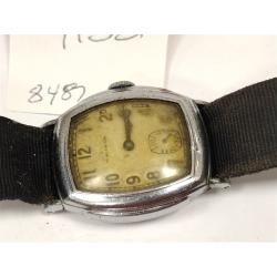 DECO WALTHAM COMPANY 9 JEWELS WATCH WITH CLOTH BAND