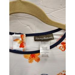 TOMMY BAHAMA LONG SLEEVE LADIES NYLON SHIRT.  SIZE LG