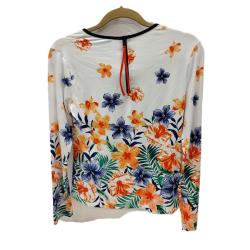 TOMMY BAHAMA LONG SLEEVE LADIES NYLON SHIRT.  SIZE LG