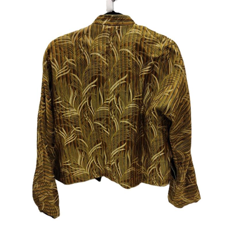 LADIES REVERSIBLE VELVET & SILK JACKET SIZE MEDIUM