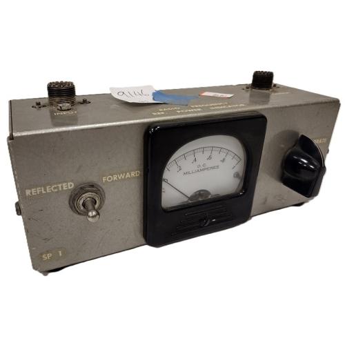 RADIO FREQUENCY REF. POWER INDICATOR