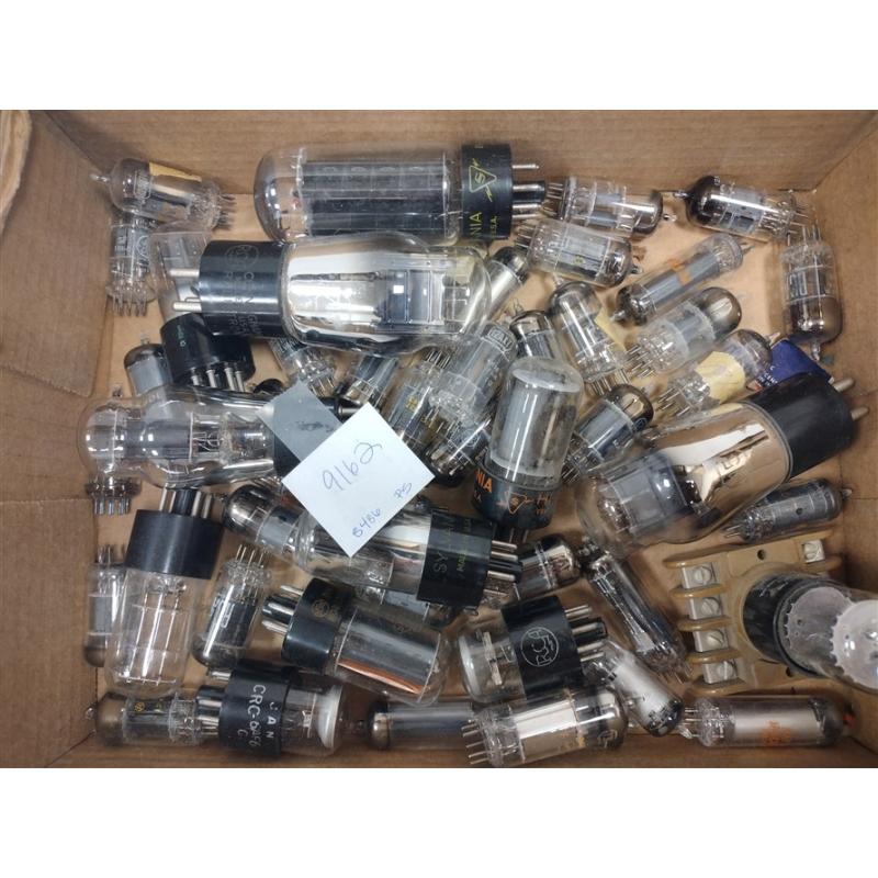 COLLECTION OF RADIO/TV TUBES