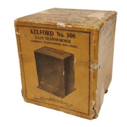 KELFORD NO. 300 GAIN TRANSFORMER WITH BOX