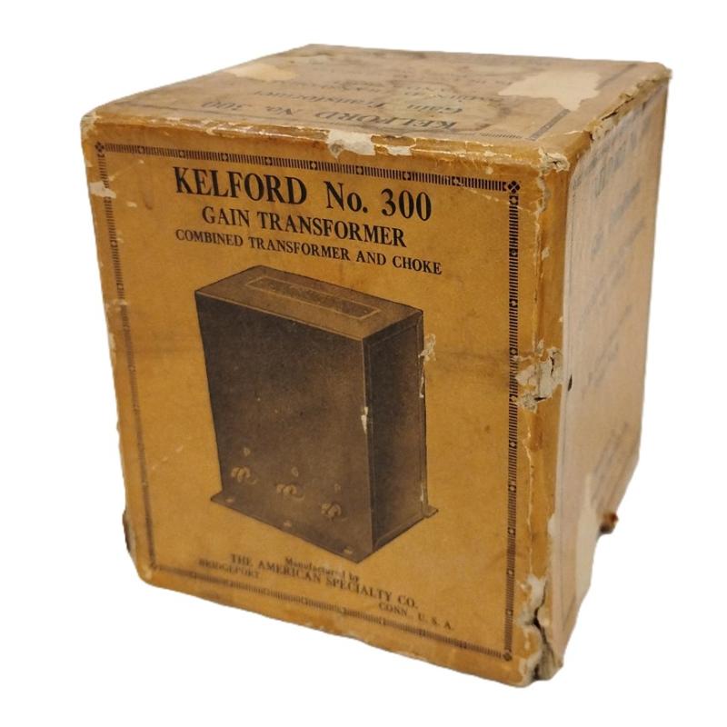 KELFORD NO. 300 GAIN TRANSFORMER WITH BOX