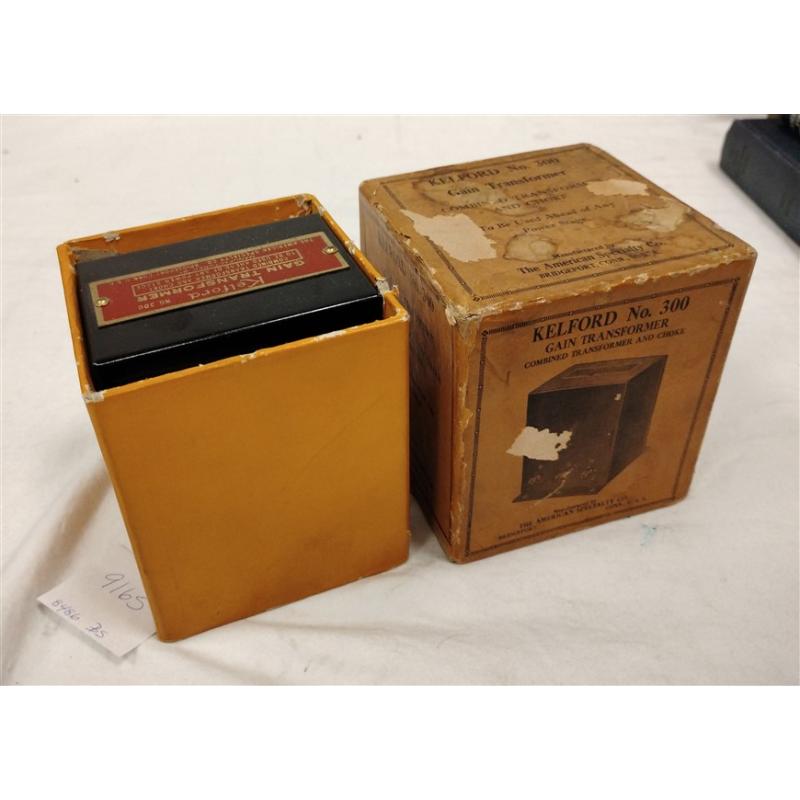 KELFORD NO. 300 GAIN TRANSFORMER WITH BOX