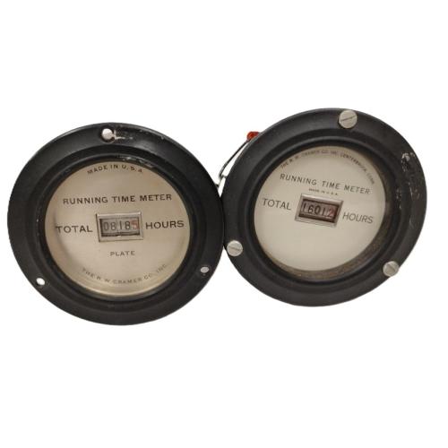 TWO R.W. CRAMER CO INC RUNNING TIME METERS