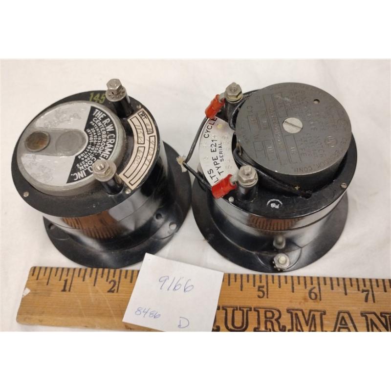 TWO R.W. CRAMER CO INC RUNNING TIME METERS