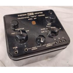 SIMPSON 260 ADAPTER TRANSISTOR BETA TESTER
