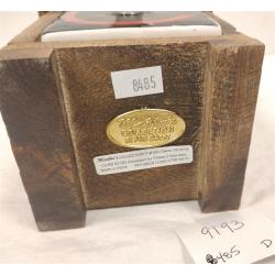 MADHU GILL WOOD BOX WITH PULL OUT PORCELAIN DRAWER