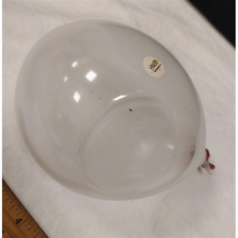 BURRI OF SWITZERLAND GLASS CHICKEN