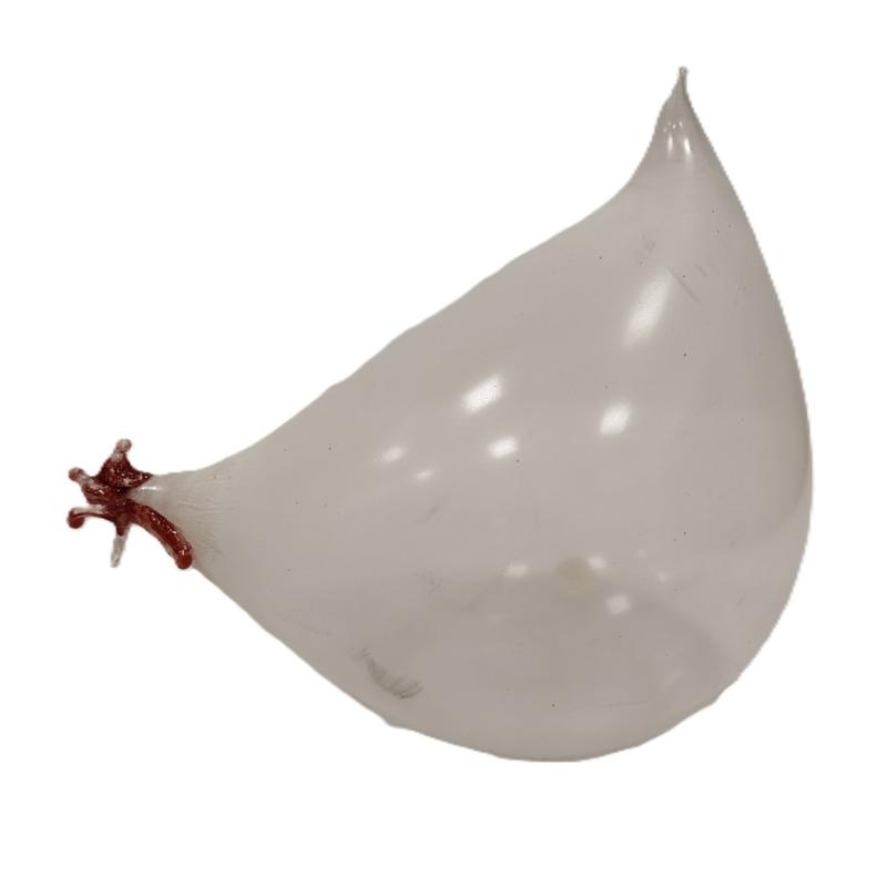 BURRI OF SWITZERLAND GLASS CHICKEN