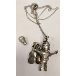 SILVER PERU STREET VENDOR ON 925 CHAIN
