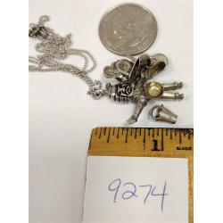 SILVER PERU STREET VENDOR ON 925 CHAIN