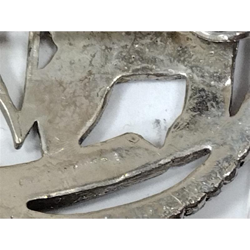 VINTAGE METAL ULLER ULLR SKI GOOD LUCK PIN