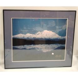 ARTIST PROOF BY PHOTOGRAPHER JOHNNY JOHNSON OF MT. MCKINLEY