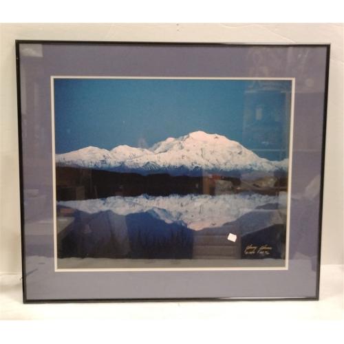 ARTIST PROOF BY PHOTOGRAPHER JOHNNY JOHNSON OF MT. MCKINLEY