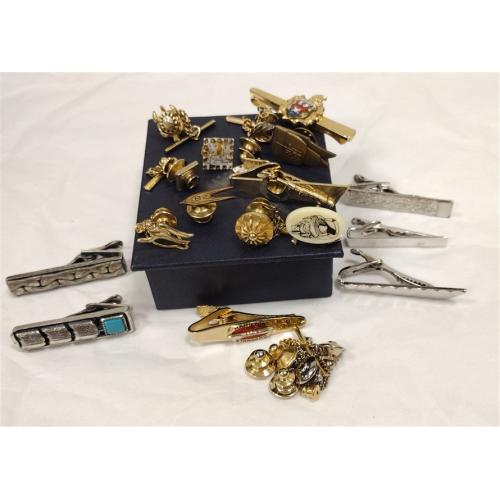 CUFF LINKS, TIE TACKS AND EXTRA KEEPERS