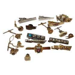 CUFF LINKS, TIE TACKS AND EXTRA KEEPERS