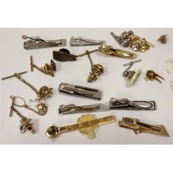 CUFF LINKS, TIE TACKS AND EXTRA KEEPERS