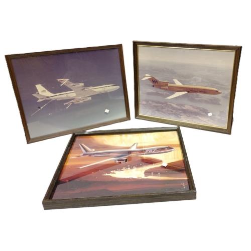 THREE AIRPLANE PICTURES