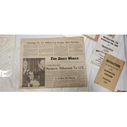 EPHEMERA