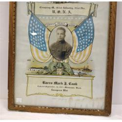 1917 ENLISTED U.S.N.A. CERTIFICATE