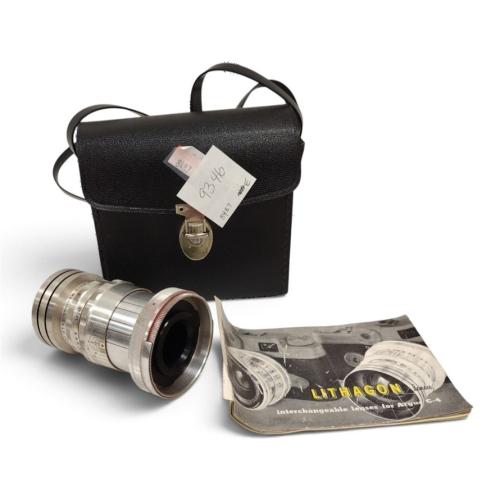 LITHAGON LENS 100MM LENS FOR ARGUS, BOOKLET & CASE