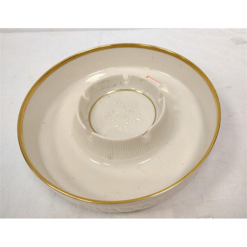 LARGE VINTAGE LENOX TABLE TOP ASHTRAY