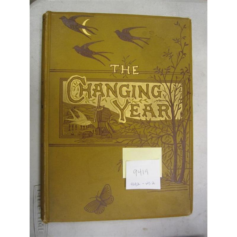 BOOK - 1883 THE CHANGING YEAR - FULL OF GRAPHICS