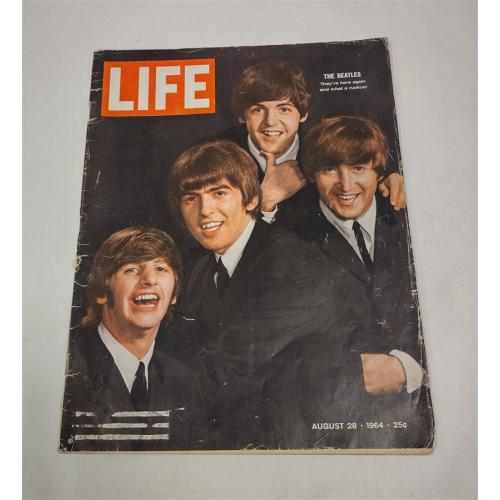 AUGUST 28 1964 LIFE MAGAZINE THE BEATLES