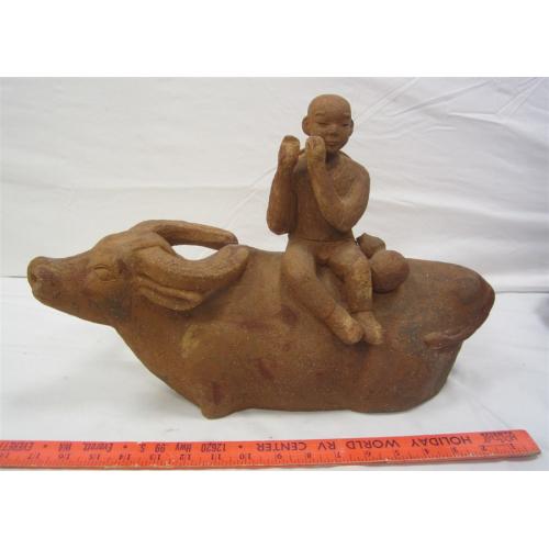 AS IS TERRACOTTA LARGE FIGURE
