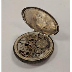 CROTON STERLING PENDANT WATCH.   AS IS