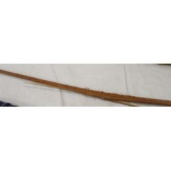 VINTAGE SAKURAI SUPERIOR BAMBOO FISHING ROD