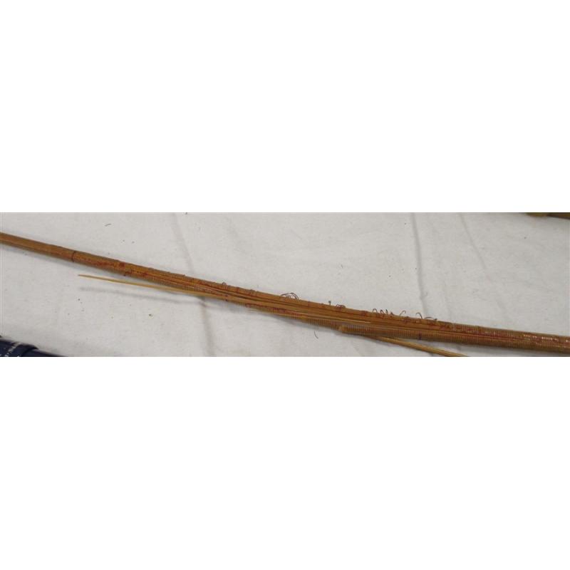 VINTAGE SAKURAI SUPERIOR BAMBOO FISHING ROD