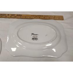 TWO PORCELAIN PLATES AND JOSEF ORIGINALS SHAKER