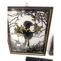 COLLECTION OF FRAMED SILHOUETTES