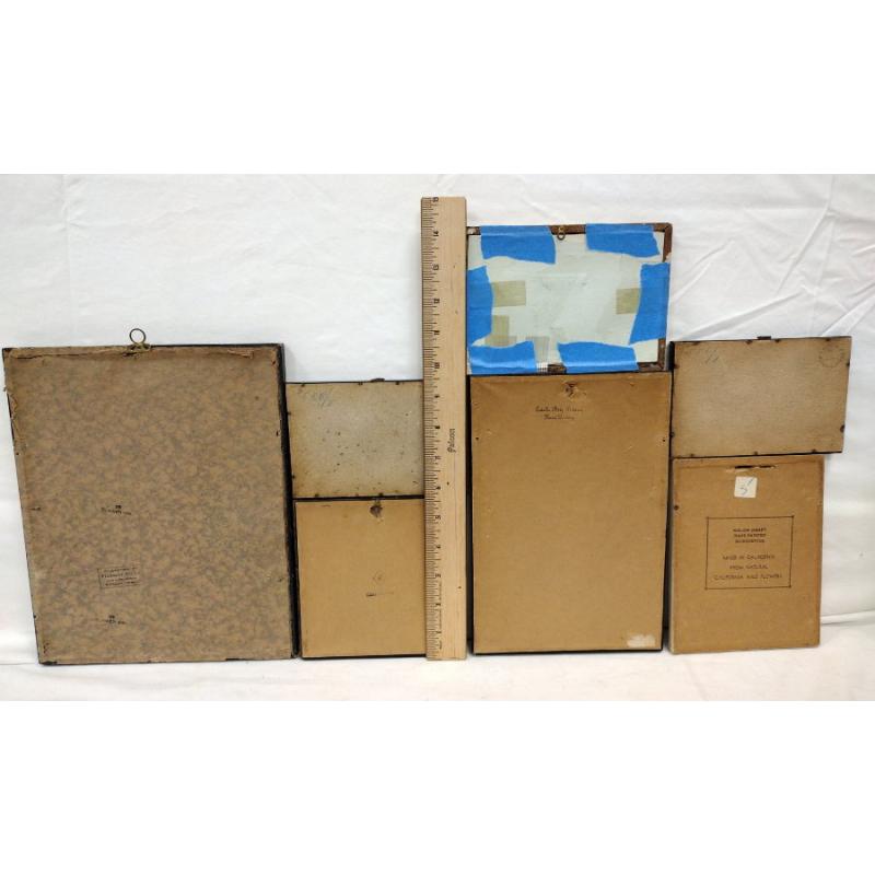 COLLECTION OF FRAMED SILHOUETTES