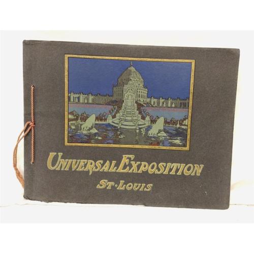 1904 ST LOUIS UNIVERSAL EXPOSITION SOUVENIR BOOK
