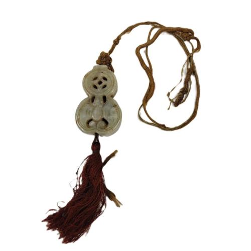 QING DYNASTY CHINESE SERPENTINE PENDANT