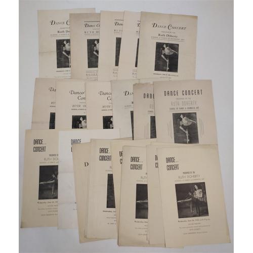 1940s MOORE THEATRE PROGRAMS