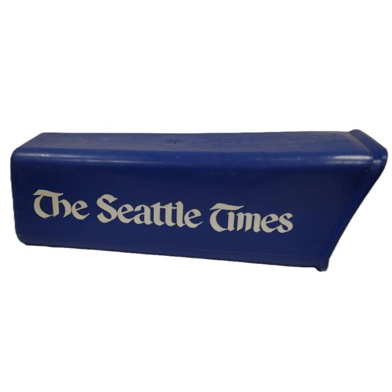 PLASTIC SEATTLE TIMES NEWS PAPER BOX