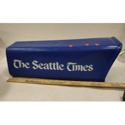 PLASTIC SEATTLE TIMES NEWS PAPER BOX