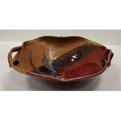 LARGE SIGNED STUDIO POTTERY BOWL