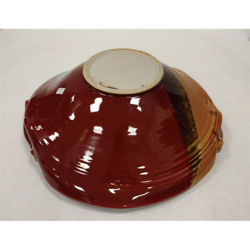 LARGE SIGNED STUDIO POTTERY BOWL